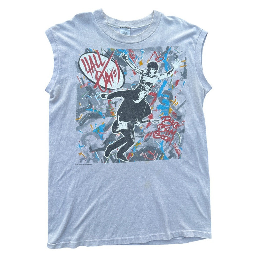 Rare Vintage 1984 Hall & Oates sleeveless T-shirt